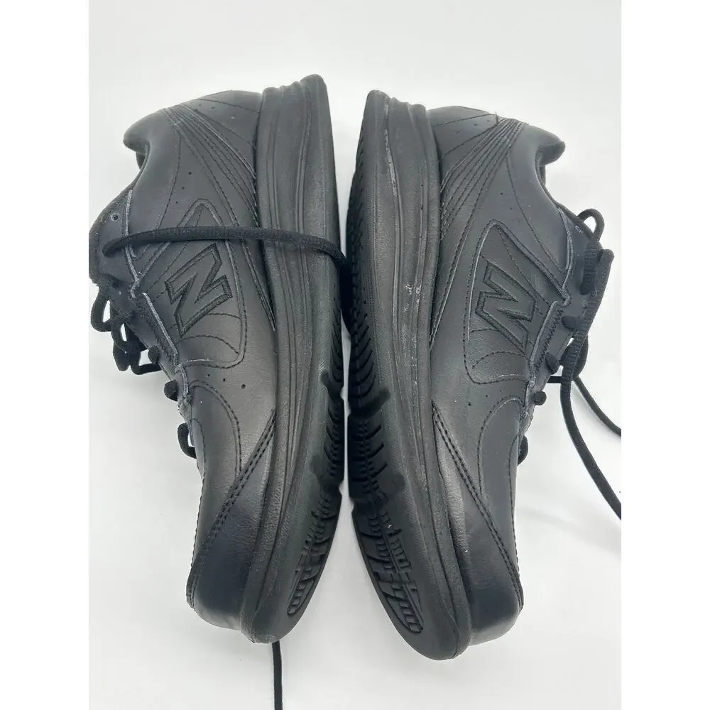 New Balance 577 Walking Shoes Women’s Size 9B Black Leather WW577BK USA